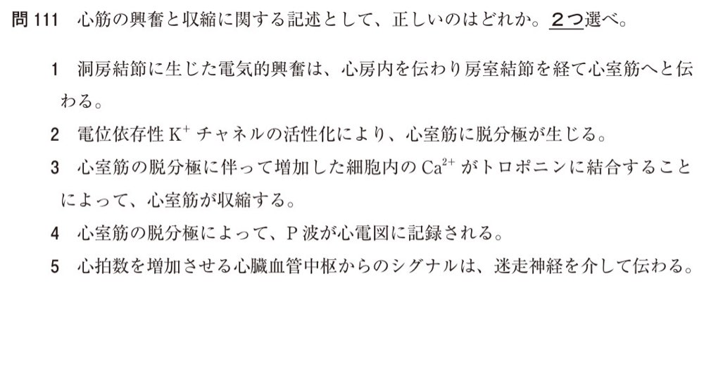 110Q111の問題画像