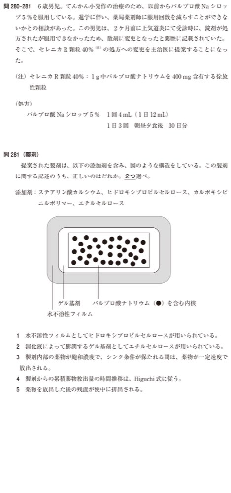 109Q281の問題画像